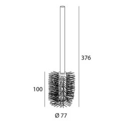 Tiger Toiletborstel RVS 3 Tiger Toiletborstel RVS -Badkamerwinkel Voor Thuis 123 4893