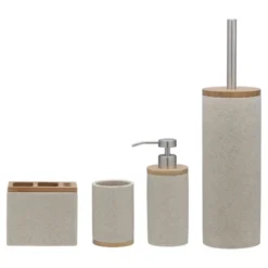 Sealskin Toiletborstelgarnituur Grace Zand 5 Sealskin Toiletborstelgarnituur Grace Zand -Badkamerwinkel Voor Thuis 123 4961
