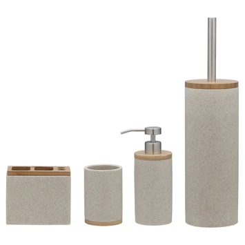 Sealskin Toiletborstelgarnituur Grace Zand Sealskin Toiletborstelgarnituur Grace Zand -Badkamerwinkel Voor Thuis 123 4961
