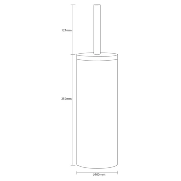 Sealskin Toiletborstelgarnituur Grace Zand Sealskin Toiletborstelgarnituur Grace Zand -Badkamerwinkel Voor Thuis 123 4964