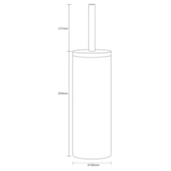 Sealskin Toiletborstelgarnituur Grace Zand 9 Sealskin Toiletborstelgarnituur Grace Zand -Badkamerwinkel Voor Thuis 123 4965