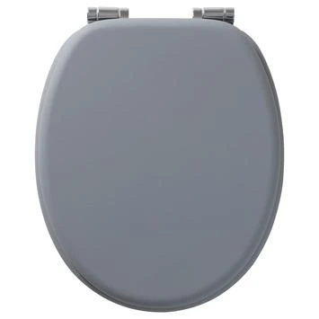 Tiger WC bril Reno Grijs Tiger WC Bril Reno Grijs -Badkamerwinkel Voor Thuis 123 4969