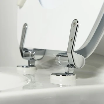 Tiger WC bril Reno Wit MDF met Softclose Tiger WC Bril Reno Wit MDF Met Softclose -Badkamerwinkel Voor Thuis 123 4982