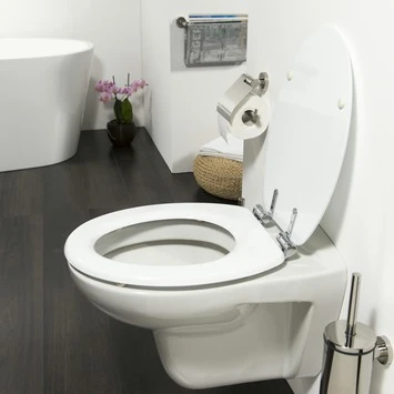 Tiger WC bril Reno Wit MDF met Softclose Tiger WC Bril Reno Wit MDF Met Softclose -Badkamerwinkel Voor Thuis 123 4983