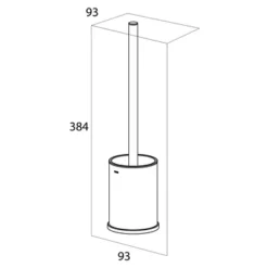 Tiger Toiletborstelhouder Colar Staand Zwart 7 Tiger Toiletborstelhouder Colar Staand Zwart -Badkamerwinkel Voor Thuis 123 5004