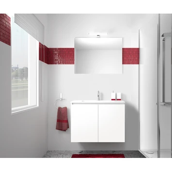 Atlantic by Allibert badmeubelset Emma 80 cm 2 deurs wit Atlantic By Allibert Badmeubelset Emma 80 Cm 2 Deurs Wit -Badkamerwinkel Voor Thuis 123 501