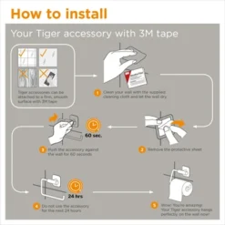 Tiger Tune Toiletrolhouder Met Klep Geborsteld RVS/mat Zwart -Badkamerwinkel Voor Thuis 123 5015