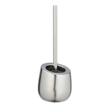 Wenko keramische toiletborstelhouder Badi chroom Wenko Keramische Toiletborstelhouder Badi Chroom -Badkamerwinkel Voor Thuis 123 5039