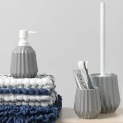 Sealskin Toiletborstel Met Houder Arte Grijs -Badkamerwinkel Voor Thuis 123 5063