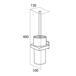 Tiger Toiletborstelhouder Items Hangend RVS 6 Tiger Toiletborstelhouder Items Hangend RVS -Badkamerwinkel Voor Thuis 123 5079