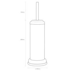 Sealskin Toiletborstelhouder Acero Zwart 10 Sealskin Toiletborstelhouder Acero Zwart -Badkamerwinkel Voor Thuis 123 5150