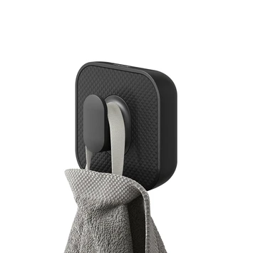 Tiger handdoekhaak Carv groot zwart Tiger Handdoekhaak Carv Groot Zwart -Badkamerwinkel Voor Thuis 123 5185