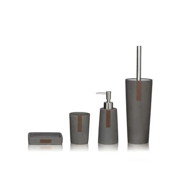 Sealskin Pierra toiletborstelhouder grijs Sealskin Pierra Toiletborstelhouder Grijs -Badkamerwinkel Voor Thuis 123 5214