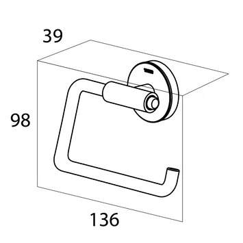 Tiger Toiletrolhouder Urban Wit Tiger Toiletrolhouder Urban Wit -Badkamerwinkel Voor Thuis 123 5261