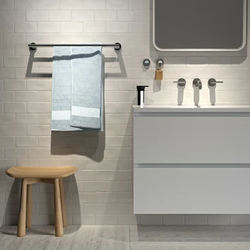 Tiger Noon zelfklevende grote haak chroom Tiger Noon Zelfklevende Grote Haak Chroom -Badkamerwinkel Voor Thuis 123 5277