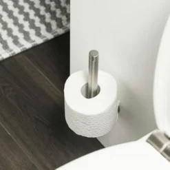 Tiger Reserverolhouder Boston RVS Muurbevestiging 3 Tiger Reserverolhouder Boston RVS Muurbevestiging -Badkamerwinkel Voor Thuis 123 5286