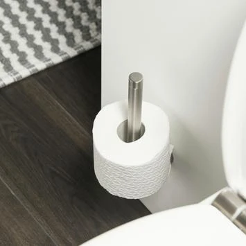 Tiger Reserverolhouder Boston RVS Muurbevestiging Tiger Reserverolhouder Boston RVS Muurbevestiging -Badkamerwinkel Voor Thuis 123 5286