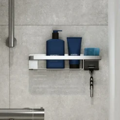 Tiger Douchemand Met Haak Caddy Rvs 4 Tiger Douchemand Met Haak Caddy Rvs -Badkamerwinkel Voor Thuis 123 54