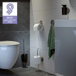 Tiger Reserverolhouder Tune RVS 4 Tiger Reserverolhouder Tune RVS -Badkamerwinkel Voor Thuis 123 5411