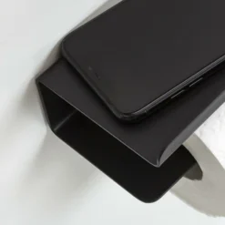 Tiger Colar Toiletrolhouder Met Planchet Zwart 5 Tiger Colar Toiletrolhouder Met Planchet Zwart -Badkamerwinkel Voor Thuis 123 5434