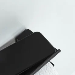 Tiger Colar Toiletrolhouder Met Planchet Zwart 6 Tiger Colar Toiletrolhouder Met Planchet Zwart -Badkamerwinkel Voor Thuis 123 5435