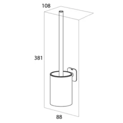 Tiger Toiletborstelhouder Colar Hangend Chroom 9 Tiger Toiletborstelhouder Colar Hangend Chroom -Badkamerwinkel Voor Thuis 123 5449