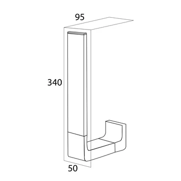 Tiger Reserverolhouder Ontario Hangend Chroom Tiger Reserverolhouder Ontario Hangend Chroom -Badkamerwinkel Voor Thuis 123 5451