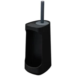 Tiger Toiletborstelhouder Tess Met Opbergvak Staand Zwart/antraciet 2 Tiger Toiletborstelhouder Tess Met Opbergvak Staand Zwart/antraciet -Badkamerwinkel Voor Thuis 123 5480