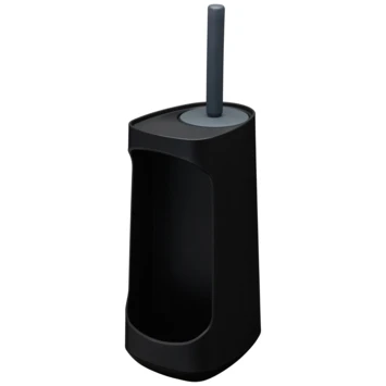 Tiger toiletborstelhouder Tess met opbergvak staand zwart/antraciet Tiger Toiletborstelhouder Tess Met Opbergvak Staand Zwart/antraciet -Badkamerwinkel Voor Thuis 123 5480