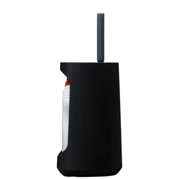 Tiger toiletborstelhouder Tess met opbergvak staand zwart/antraciet Tiger Toiletborstelhouder Tess Met Opbergvak Staand Zwart/antraciet -Badkamerwinkel Voor Thuis 123 5484