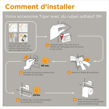 Tiger Tune toiletrolhouder geborsteld RVS/mat zwart Tiger Tune Toiletrolhouder Geborsteld RVS/mat Zwart -Badkamerwinkel Voor Thuis 123 5549