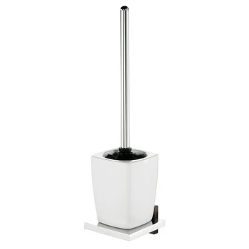 Tiger Toiletborstelhouder Zenna Hangend Chroom/Wengé Tiger Toiletborstelhouder Zenna Hangend Chroom/Wengé -Badkamerwinkel Voor Thuis 123 5567