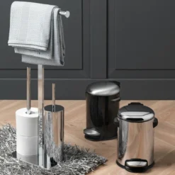 Sealskin Toiletrek Square Metaal Chroom 3 Sealskin Toiletrek Square Metaal Chroom -Badkamerwinkel Voor Thuis 123 5637