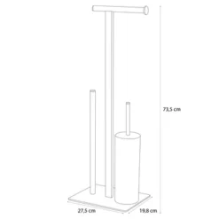 Sealskin Toiletrek Square Metaal Chroom 4 Sealskin Toiletrek Square Metaal Chroom -Badkamerwinkel Voor Thuis 123 5638