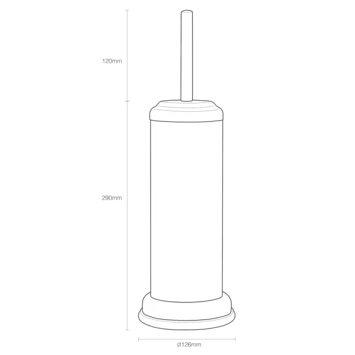 Sealskin Toiletborstelhouder Acero Rood Sealskin Toiletborstelhouder Acero Rood -Badkamerwinkel Voor Thuis 123 5657