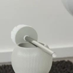 Sealskin Toiletborstel Met Houder Convex Lichtgrijs 2 Sealskin Toiletborstel Met Houder Convex Lichtgrijs -Badkamerwinkel Voor Thuis 123 5679