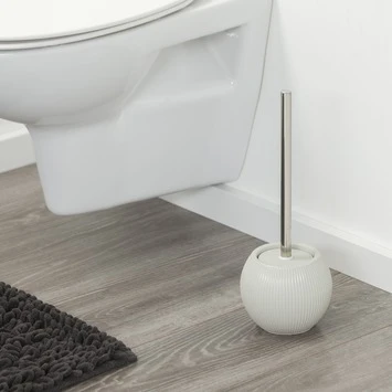 Sealskin Toiletborstel met houder Convex Lichtgrijs Sealskin Toiletborstel Met Houder Convex Lichtgrijs -Badkamerwinkel Voor Thuis 123 5680