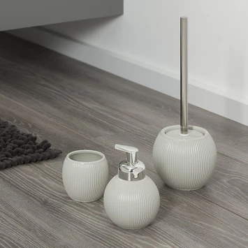 Sealskin Toiletborstel met houder Convex Lichtgrijs Sealskin Toiletborstel Met Houder Convex Lichtgrijs -Badkamerwinkel Voor Thuis 123 5681