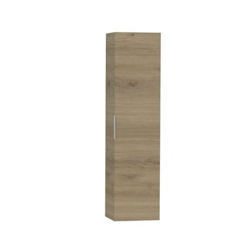 Tiger Studio kolomkast 160 cm chalet eiken greep rvs Tiger Studio Kolomkast 160 Cm Chalet Eiken Greep Rvs -Badkamerwinkel Voor Thuis 123 569