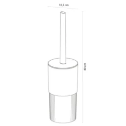 Sealskin Toiletborstelhouder Brave Staand Zwart 13 Sealskin Toiletborstelhouder Brave Staand Zwart -Badkamerwinkel Voor Thuis 123 5713