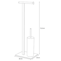 Sealskin Toiletrek Brix Metaal Wit 6 Sealskin Toiletrek Brix Metaal Wit -Badkamerwinkel Voor Thuis 123 5722