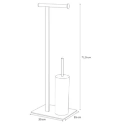 Sealskin Toiletrek Brix Metaal Wit 10 Sealskin Toiletrek Brix Metaal Wit -Badkamerwinkel Voor Thuis 123 5726