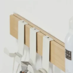 Sealskin Kapstok Met Spiegel Brix Wit 2 Sealskin Kapstok Met Spiegel Brix Wit -Badkamerwinkel Voor Thuis 123 5757