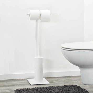 Sealskin Toiletrek Tube Metaal Wit Sealskin Toiletrek Tube Metaal Wit -Badkamerwinkel Voor Thuis 123 5811