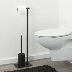 Sealskin Toiletrek Brix Metaal Zwart 5 Sealskin Toiletrek Brix Metaal Zwart -Badkamerwinkel Voor Thuis 123 5818