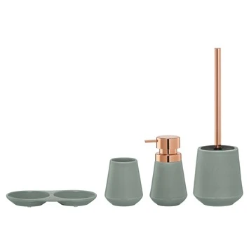 Sealskin Toiletborstelhouder Conical porselein groen Sealskin Toiletborstelhouder Conical Porselein Groen -Badkamerwinkel Voor Thuis 123 5851