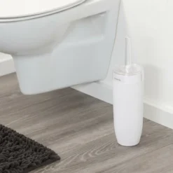 Sealskin Toiletborstel Met Houder Bloom Wit -Badkamerwinkel Voor Thuis 123 5857