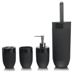 Sealskin Toiletborstelhouder Bloom Zwart 2 Sealskin Toiletborstelhouder Bloom Zwart -Badkamerwinkel Voor Thuis 123 5884