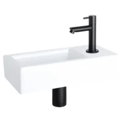 Differnz Fonteinset Ravo Rechts Wit Keramiek