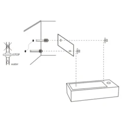 Differnz Fonteinset Ravo Rechts Wit Keramiek 6 Differnz Fonteinset Ravo Rechts Wit Keramiek -Badkamerwinkel Voor Thuis 123 5936